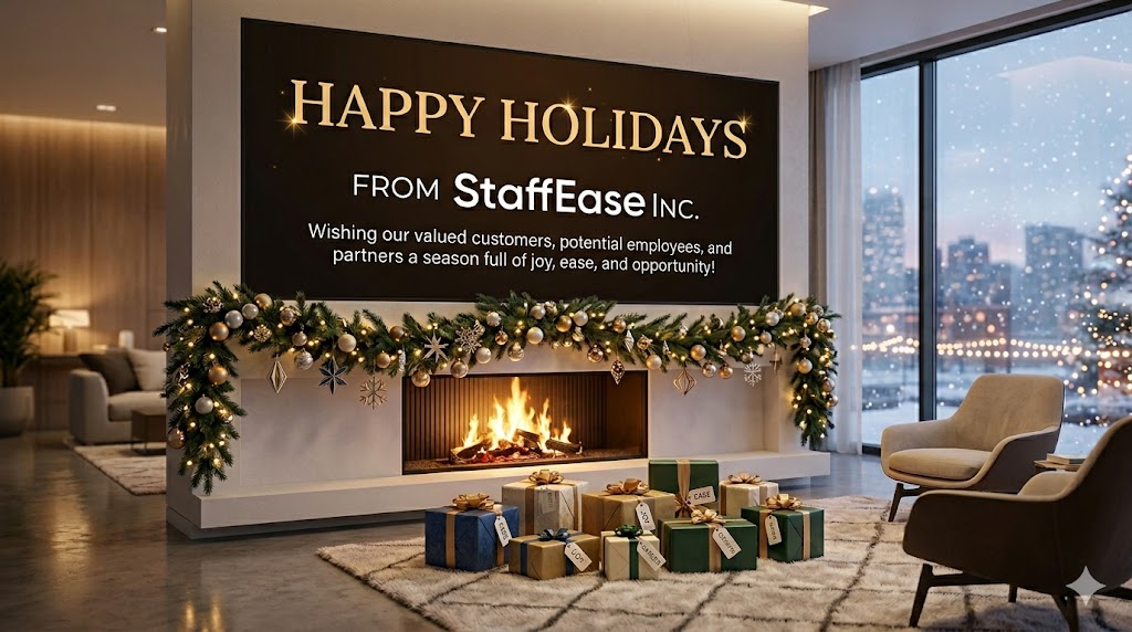 Happy Holidays from Staff Ease